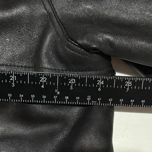 Northern‎ Explorer Mens Black VTG Leather Zip Up Jacket Biker Motorcyle Bomber L